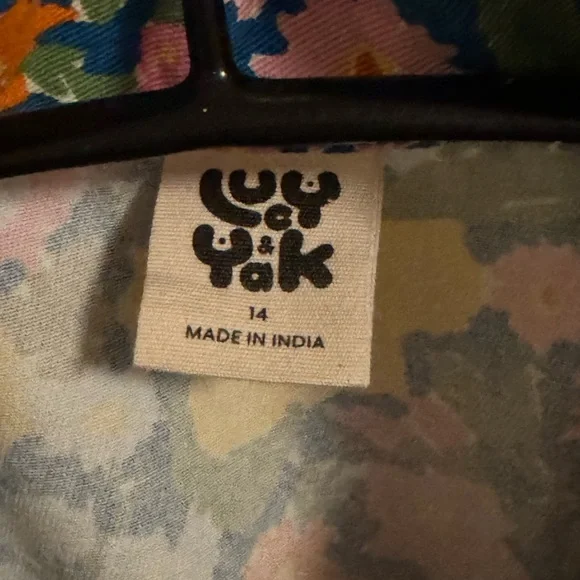 Lucy & Yak Ragan Island Blooms UK14 US10 - Picture 2 of 4